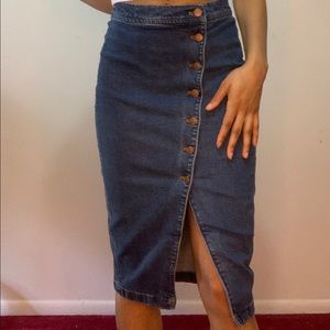 Madewell Denim Skirt
